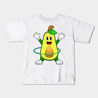 Avocado Fitness Gymnastics Kids T-Shirt